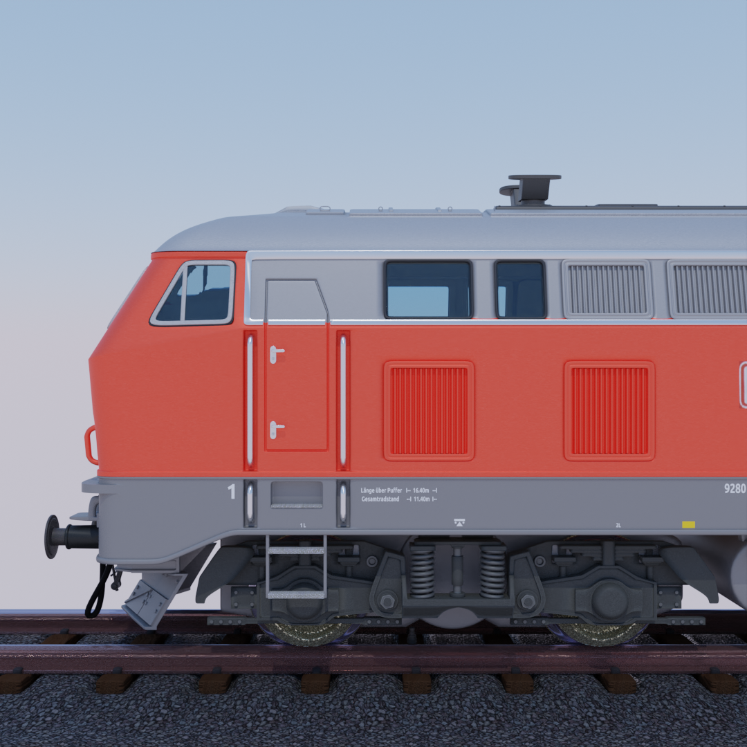 Locomotive diesel DB Classe 218 preview image 4